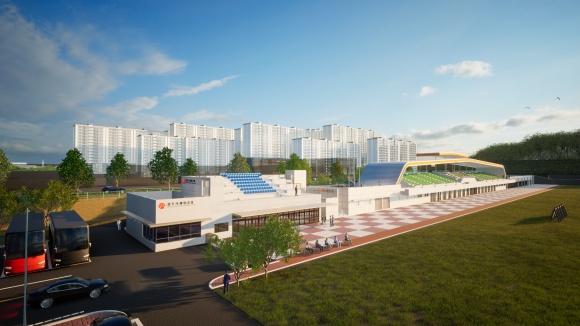 예선과 본선이 열리는 광주국제양궁장 조감도.  광주 2025 세계(장애인)양궁선수권대회 조직위원회 제공