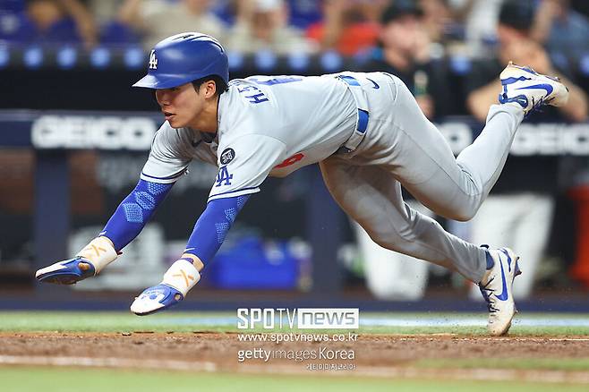 ▲ 30피트 기준으로는 리그 전체에서 7위를 기록하고 있는 김혜성