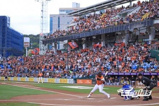 한화의 옛 홈구장인 대전 한화생명이글스파크(한밭야구장)의 2024년 모습. /사진=한화 이글스