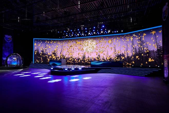 2025 프로탁구리그 본선 8강 토너먼트가 진행될 광명 IVEX스튜디오. /사진=광명 IVEX 스튜디오 제공