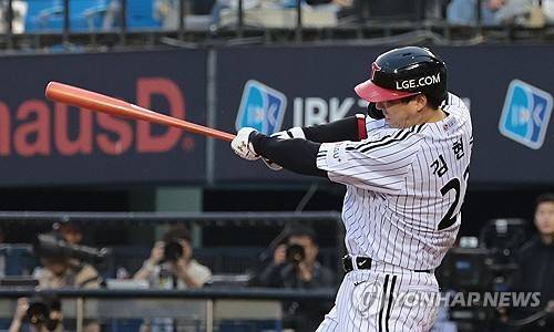 LG 김현수 [연합뉴스 자료사진]