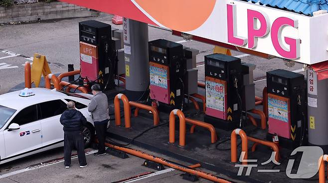 서울의 한 LPG 충전소ⓒ News1 박지혜 기자