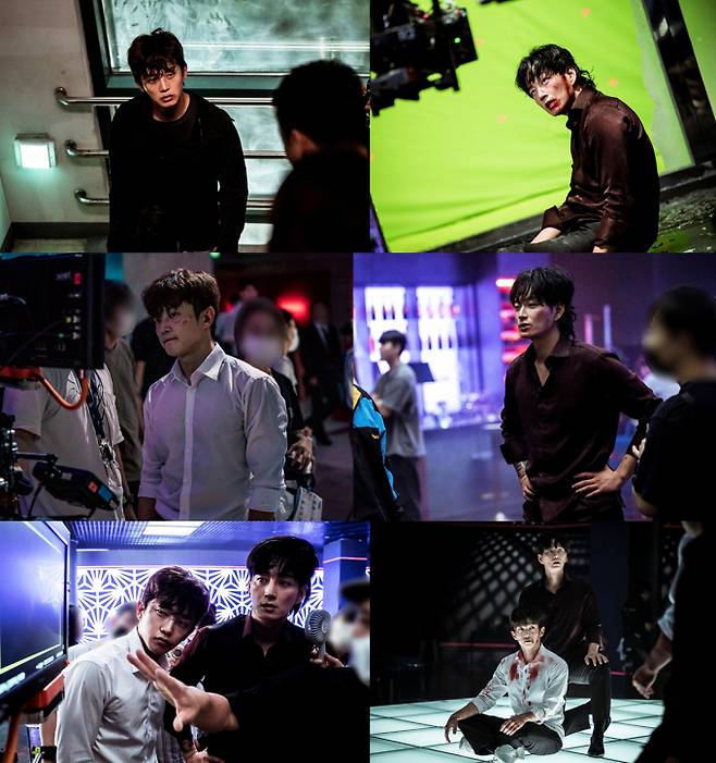 드라마 ‘샤크 : 더 스톰’ 김민석, 이현욱 (제공: 티빙)