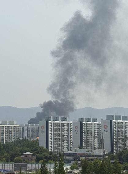 대화동 화재. 독자 제공