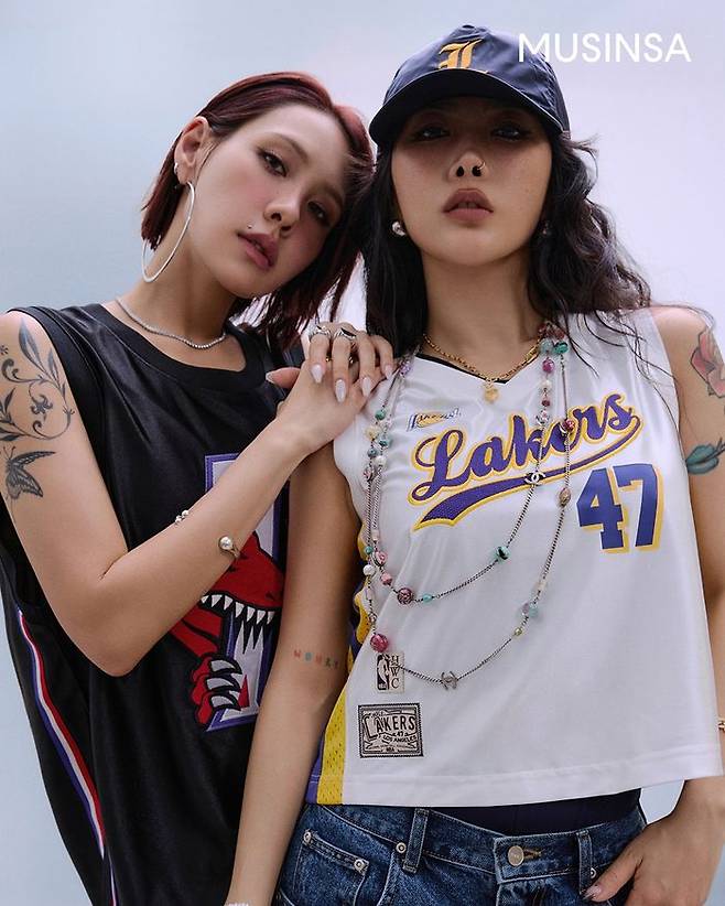 NBA 무신사 에디션 홀리뱅 화보컷. ⓒ한세엠케이