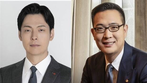 신유열 롯데지주 부사장, 김동선 한화갤러리아 부사장. 사진=한화갤러리아·롯데지주
