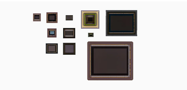 소니가 개발한 다양한 이미지 센서