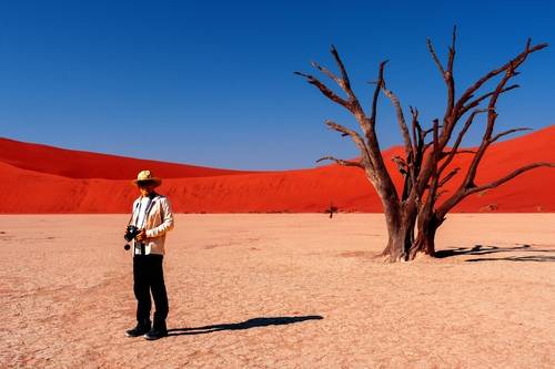 <사진설명 = 양공진 작가의 아프리카 현장 사진>