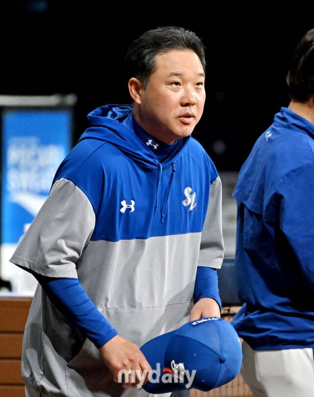 삼성 라이온즈 박진만 감독./마이데일리