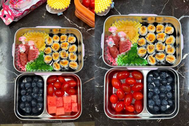 방송인 이지혜가 태리를 위해 직접 준비한 두 번째 도시락을 공개했다./이지혜 인스타그램