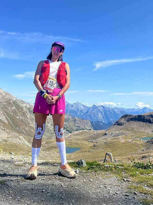 토르 330 대회. 352km 코스를 한국인 여성 최초로 완주했다.