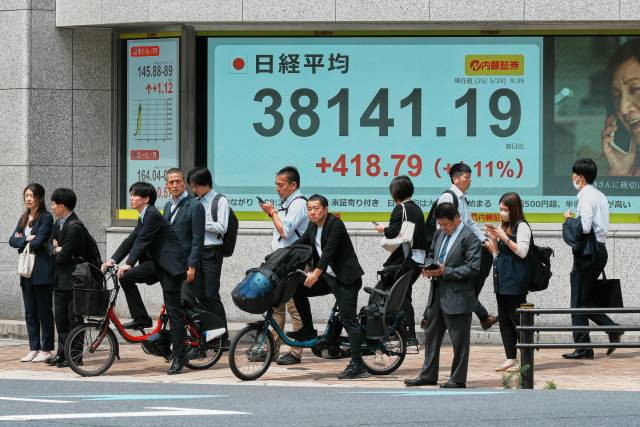 일본 도쿄 거리. AP연합뉴스