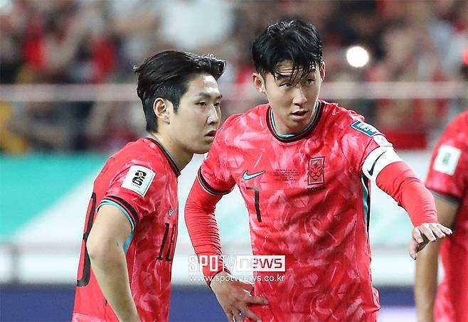 ▲ 이강인(왼쪽)과 손흥민 ⓒ곽혜미 기자