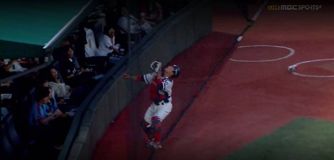 사진=MBC스포츠+ 중계, Tving 캡쳐
