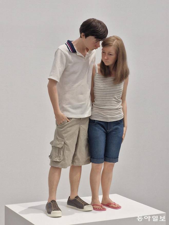 론 뮤익의 ‘젊은 연인’(2013). 이소연 기자 always99@donga.com