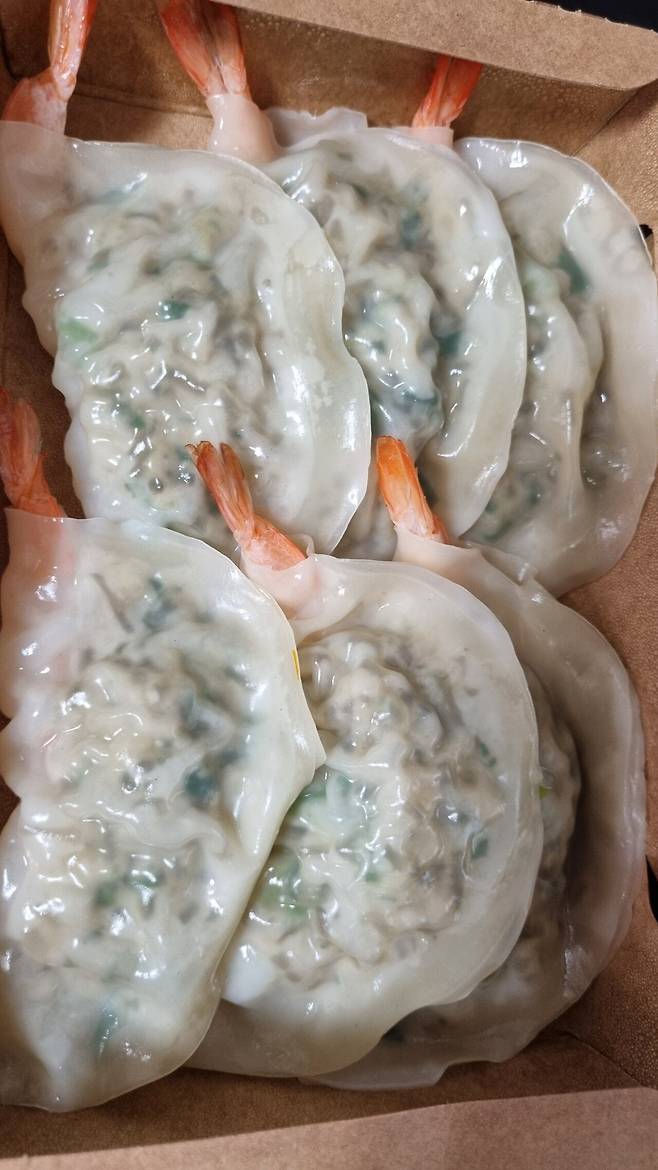 수경손만두 고기.김치.새우만두