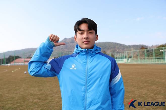 광주FC 정지훈. 사진=프로축구연맹