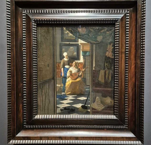 Johannes Vermeer [The Love Letter], 1669-70  ©김슬기