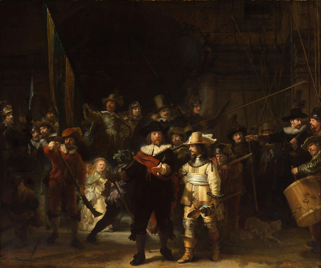 Rembrandt van Rijn [야경], 1642 ©Rijksmuseum