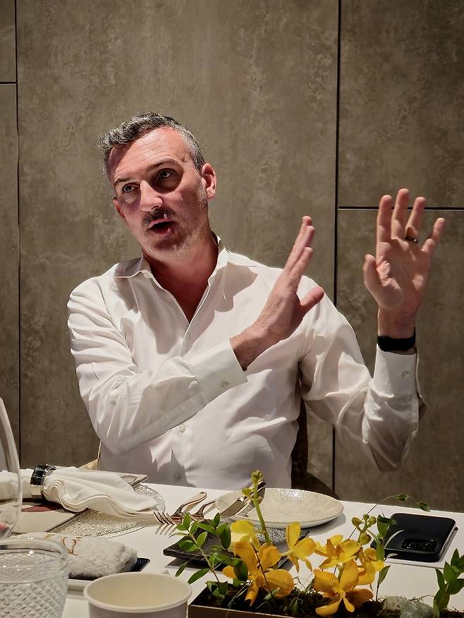 바 에덴 에스테이트 공동 오너&nbsp;Pierre Henri Morel. 최현태 기자