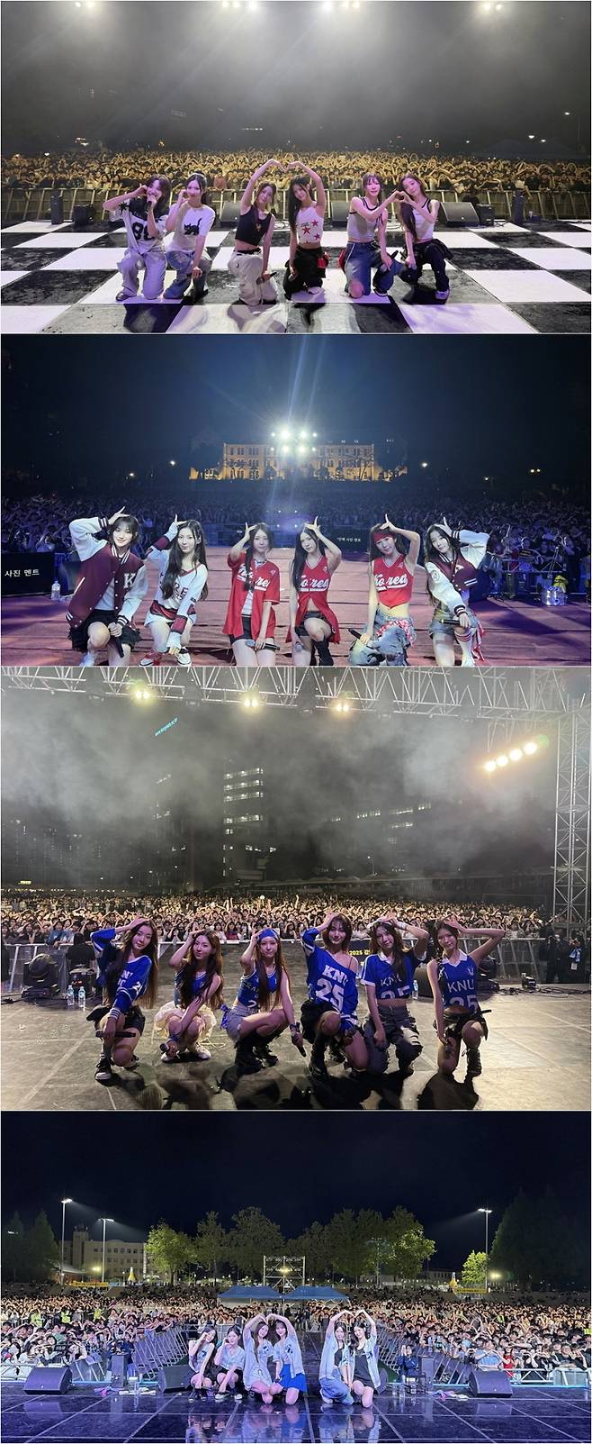 이프아이가 대학 축제에서 존재감을 드러내며 분위기를 뜨겁게 달궜다. 하이헷엔터테인먼트 제공