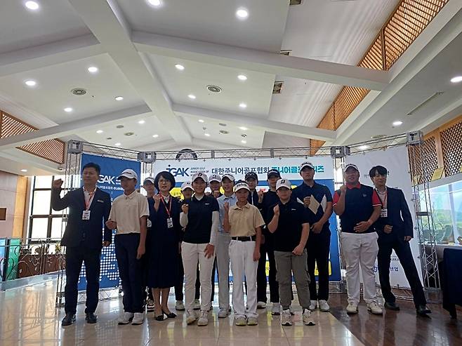 JGAK 주니어골프시리즈 3차전 단체사진 ⓒJGAK