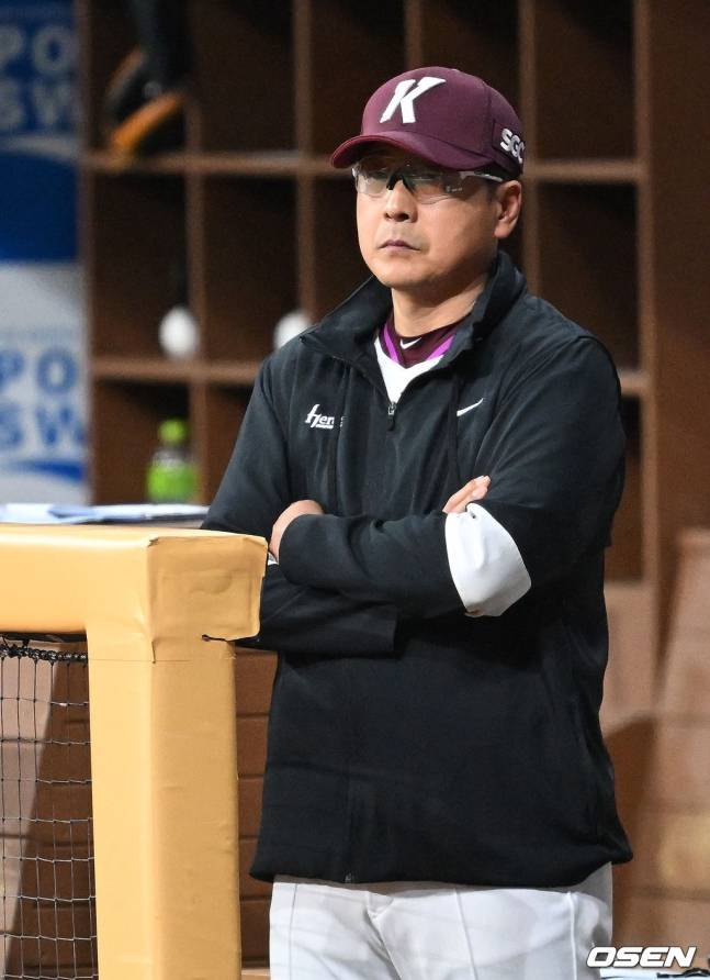 홍원기 키움 감독.