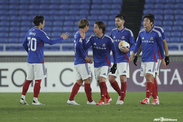 요코하마 ㄹ.마리노스 선수단. /AFPBBNews=뉴스1