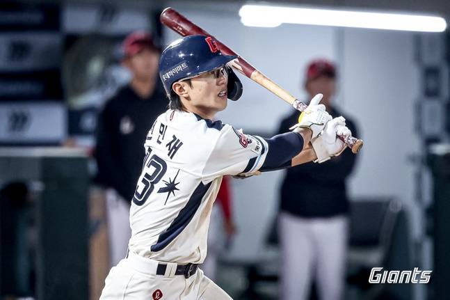 전민재. /사진=롯데 자이언츠