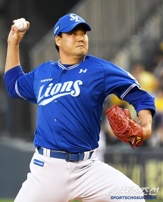 31일 잠실구장에서 열린 LG 트윈스와 삼성 라이온즈의 경기. 삼성 김태훈이 역투하고 있다. 잠실=박재만 기자 pjm@sportschosun.com/2025.05.31/