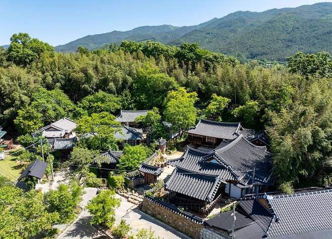 민간정원 페스타 쌍산재 전경. 전남도 제공