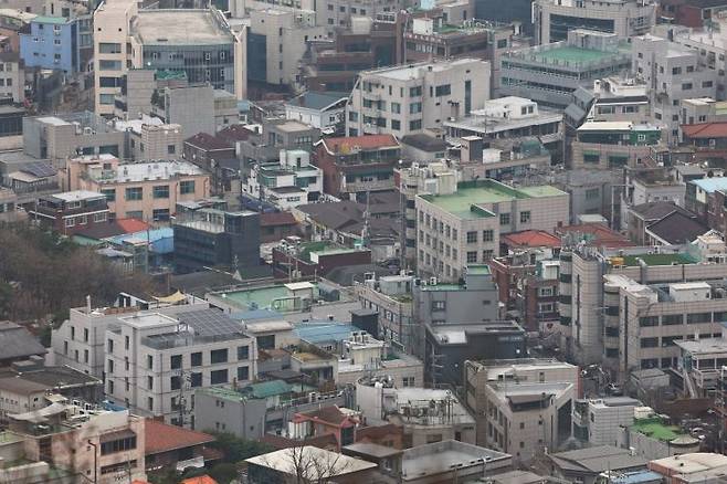 서울 시내 한 연립·다세대 단지 모습. 연합뉴스