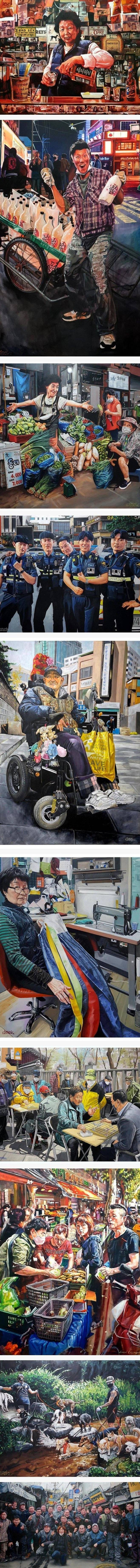 Internet_20250601_053157_2.jpeg 미국 화가가 표현한 \'서울 거리의 사람들\' .jpg