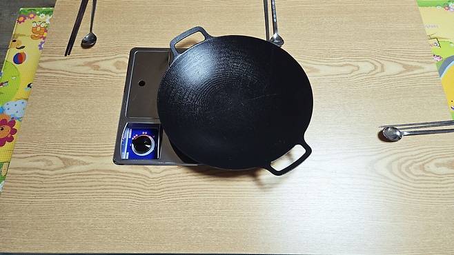 20250531_212734.jpg 저녁 통삼겹 굽고 그 기름에 파전