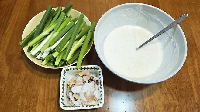 20250531_212855.jpg 저녁 통삼겹 굽고 그 기름에 파전