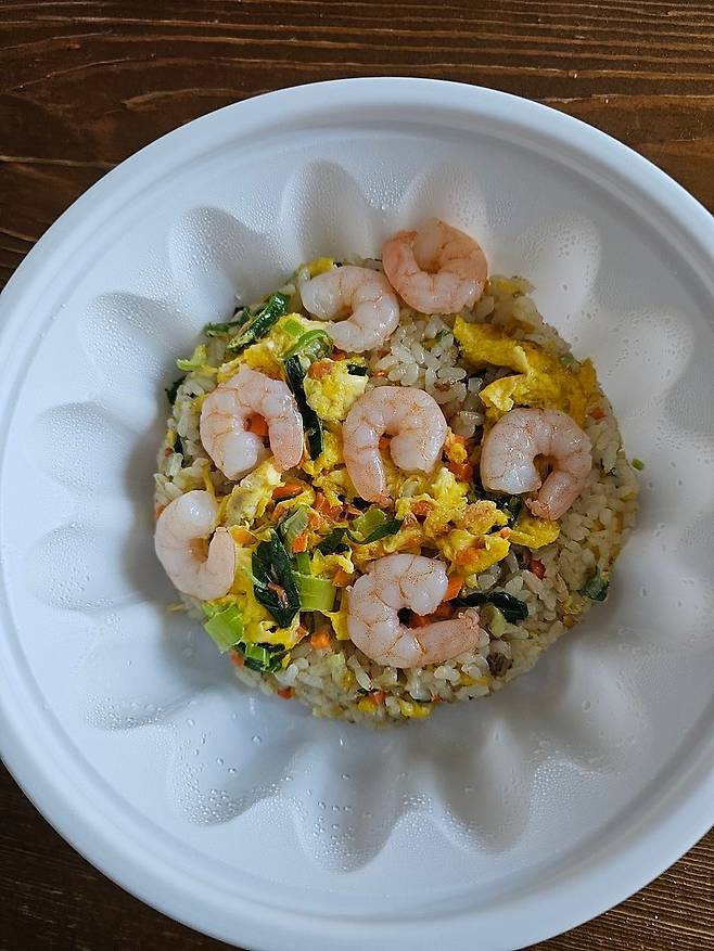 저녁은 새우볶음밥