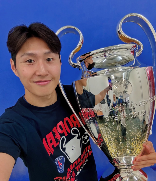 이강인(파리생제르맹). 이강인 인스타그램 캡처