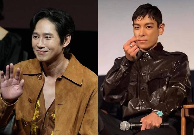 배우 박성훈, 최승현(탑) (사진=넷플릭스 공식 SNS)