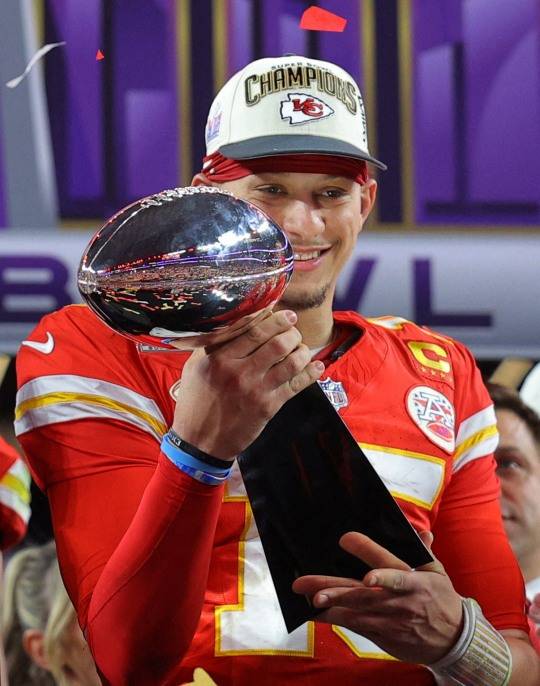 LA 올림픽 출전을 고사한 NFL 스타 쿼터백 패트릭 머홈스. 사진[로이터=연합뉴스]