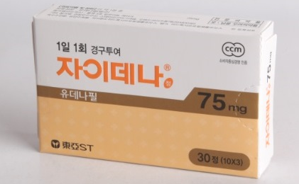 동아에스티의 발기부전 신약 ‘자이데나’.