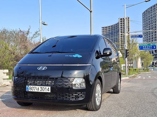 현대차 스타리아 LPG [김성우 기자]