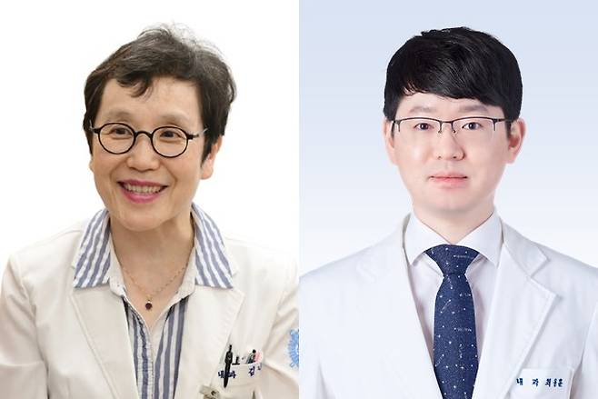 분당서울대병원 소화기내과 김나영(사진 오른쪽)·최용훈(오른쪽) 교수
