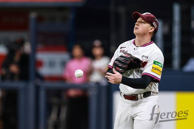 키움 히어로즈 외국인 에이스 케니 로젠버그. /사진=키움 히어로즈 제공