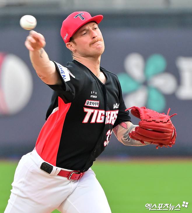 KIA 타이거즈 아담 올러. 엑스포츠뉴스 DB