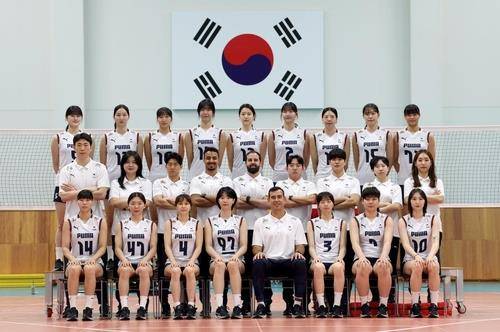 VNL에 나서는 여자배구 대표팀  [대한배구협회 제공. 재판매 및 DB 금지]