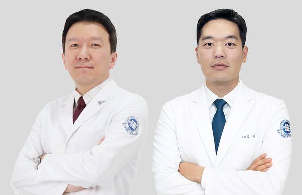(왼쪽부터)윌스기념병원 오근 뇌혈관센터 원장, 김준 비뇨의학과 원장. <윌스기념병원 제공>