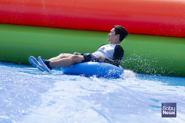 썸머 액티비티 슬라이드 '워터 버스터(Water Buster)'. ⓒ에버랜드