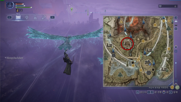 - 림벨드 중앙에 위치한 성채가 파밍 효율이 높다