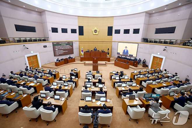 대전시의회 제287회 제1차 정례회(대전시의회 제공) /뉴스1