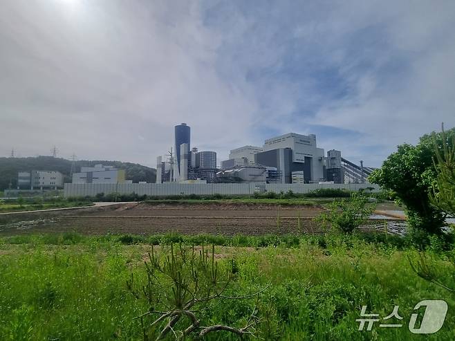 강원 강릉 안인화력발전소.(뉴스1 DB)